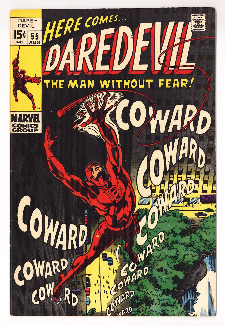 Daredevil Vol 1 55  FN/VF (7.0)   (1969)