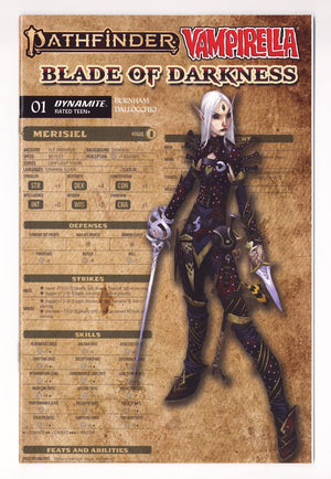 Pathfinder Vampirella Blade of Darkness #1 (2026) Reynolds Variant