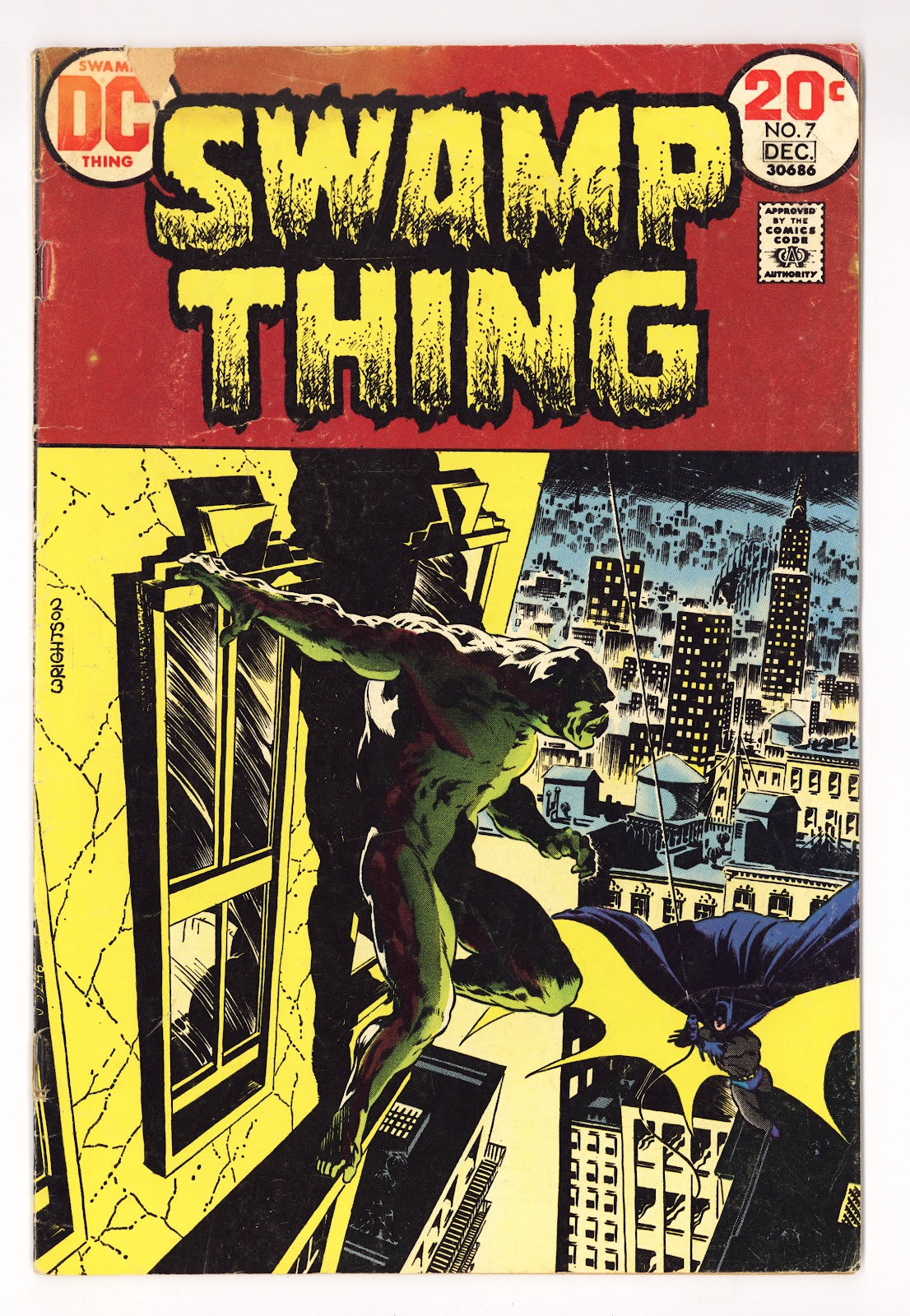 Swamp Thing Vol 1 7  GD/VG (3.0)   (1973)     