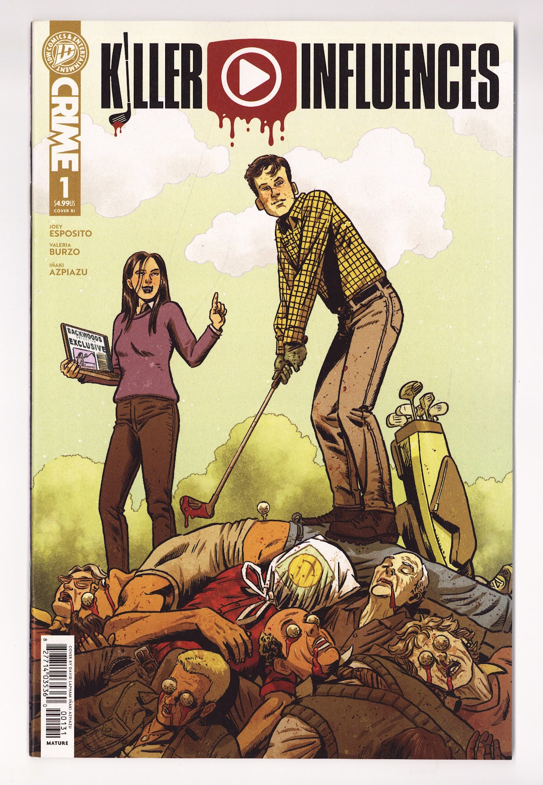 Killer Influences 1 Lapham Incentive NM (2026)