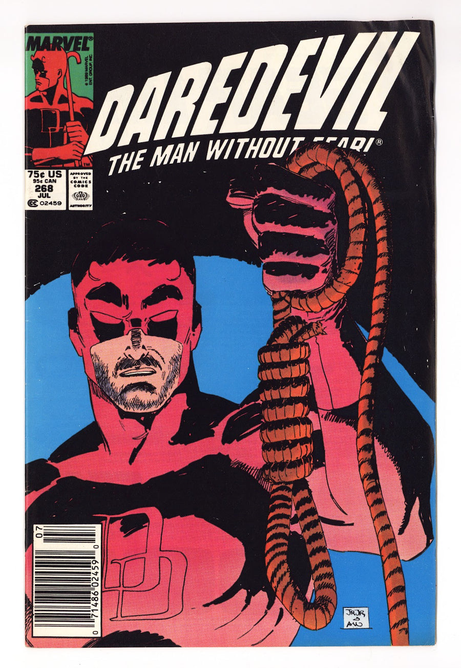 Daredevil Vol 1 268  Low Grade   (1989)   Newsstand