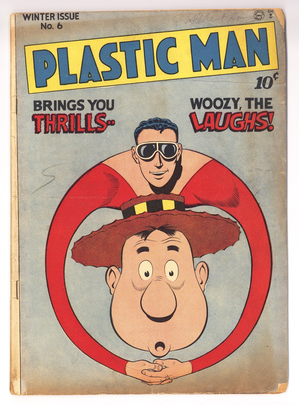 Plastic Man 6 VG (4.0) (1947)  