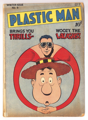 Plastic Man 6 VG (4.0) (1947)