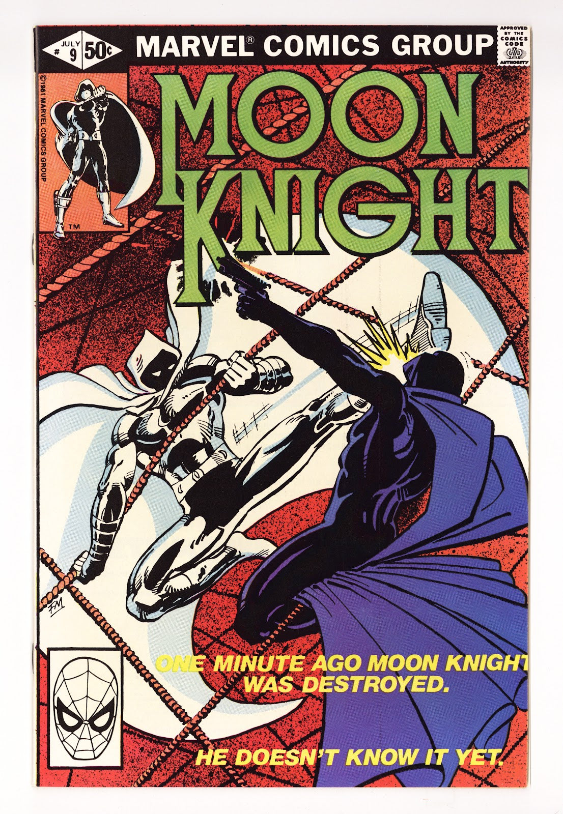 Moon Knight Vol 1 9 Mid Grade (1981) 