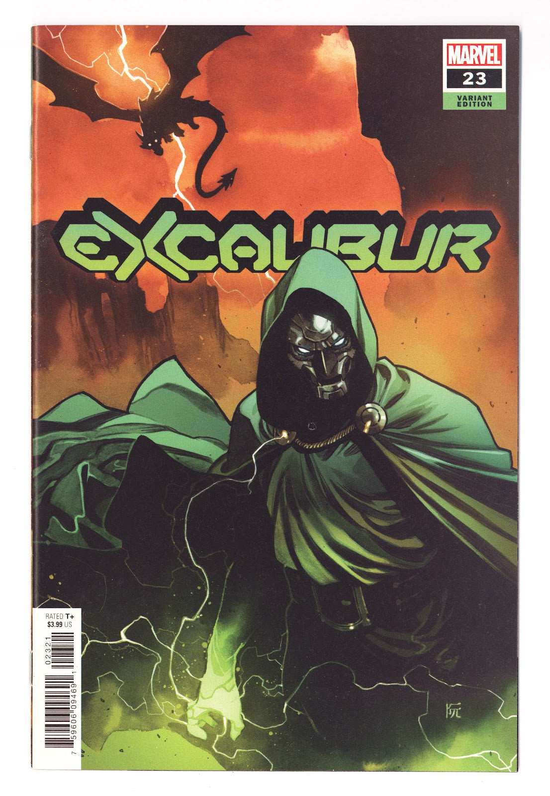 Excalibur Vol 4 23 High Grade (2021) Ruan Variant 