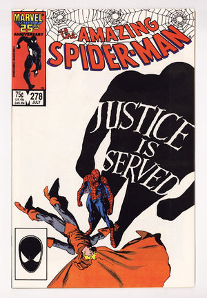 The Amazing Spider-Man Vol 1 278 VF+ (8.5) (1986)