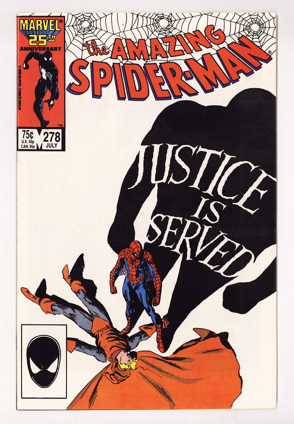 The Amazing Spider-Man Vol 1 278 VF+ (8.5) (1986)