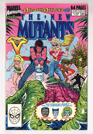 The New Mutants Annual Vol 1 5  Mid Grade   (1989)   Direct