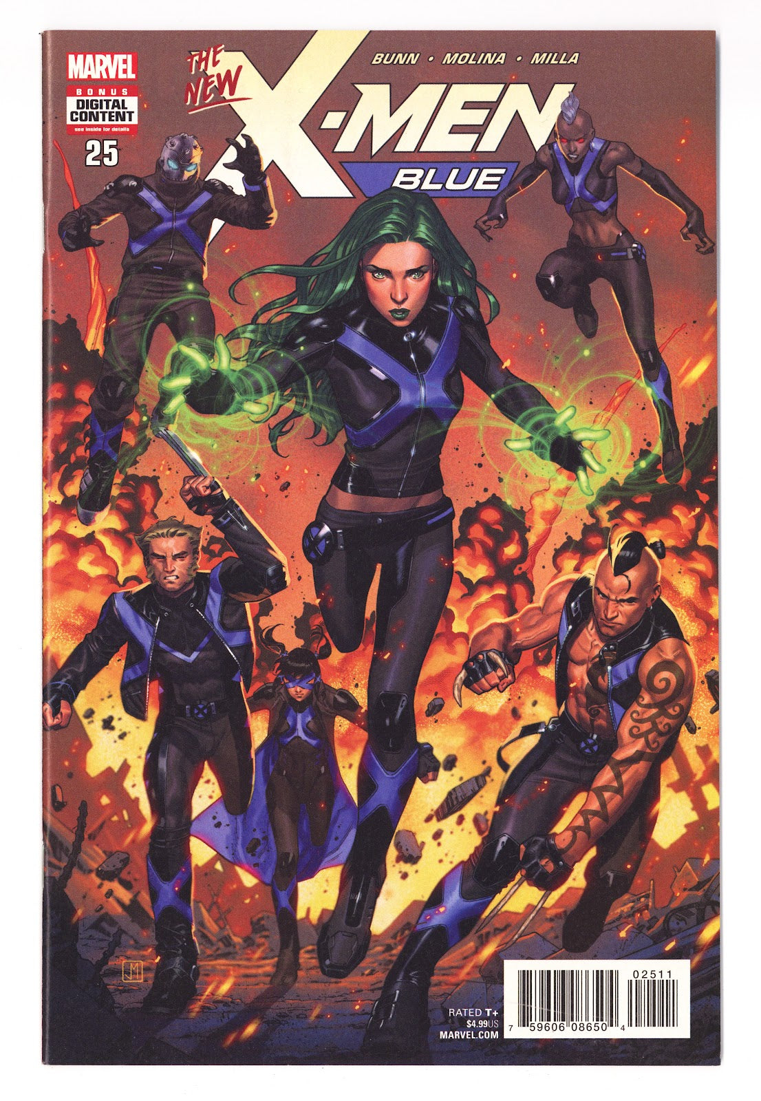 X-Men: Blue 25 High Grade (2018) 