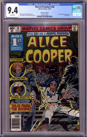 Marvel Premiere 50 CGC 9.4 (NM) (1979) Newsstand