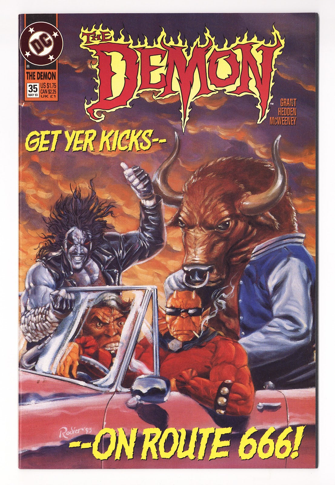 The Demon Vol 3 35  High Grade   (1993)     