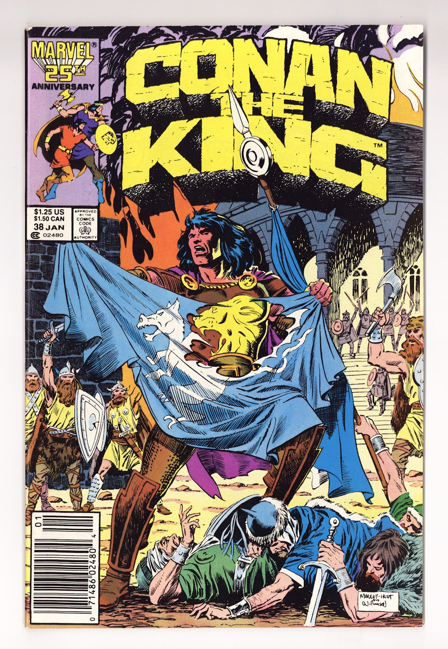Conan the King Vol 1 38  Mid Grade   (1987)   Newsstand