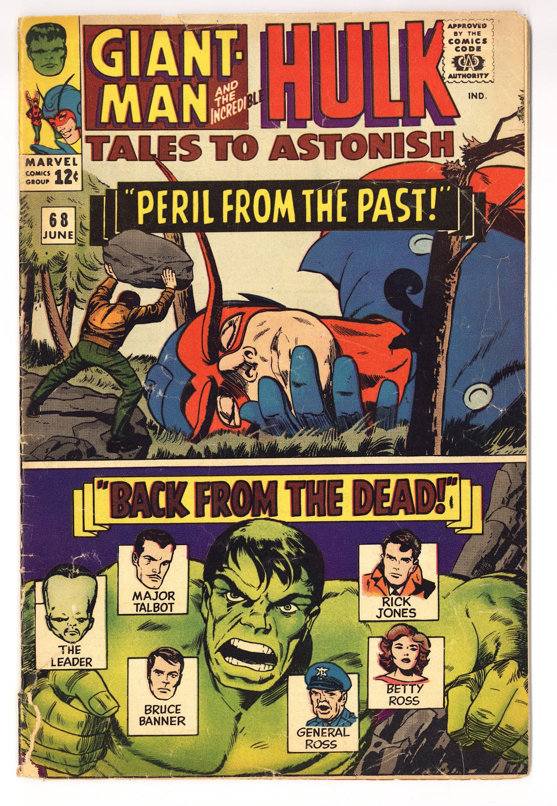Tales to Astonish Vol 1 68  GD/VG (3.0)   (1965)