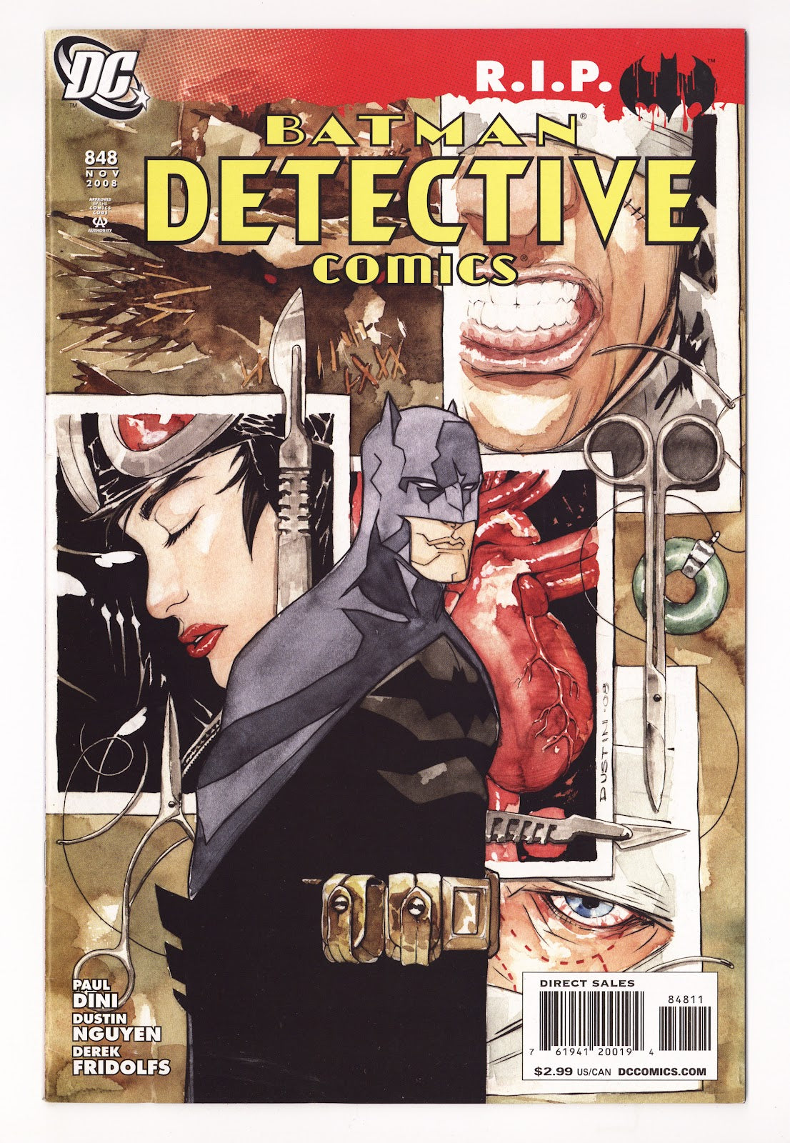 Detective Comics Vol 1 848  Mid Grade   (2008)