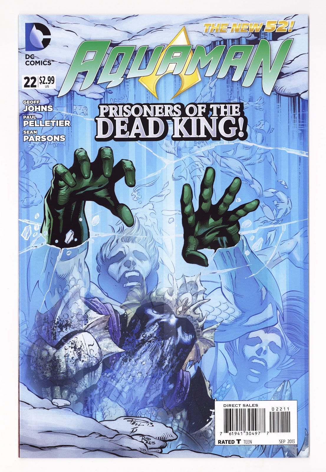 Aquaman Vol 7 22 High Grade (2013) 