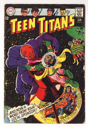 Teen Titans Vol 1 12  GD/VG (3.0)   (1967)