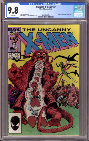 The Uncanny X-Men Vol 1 187 CGC 9.8 (NM/M)   (1984)