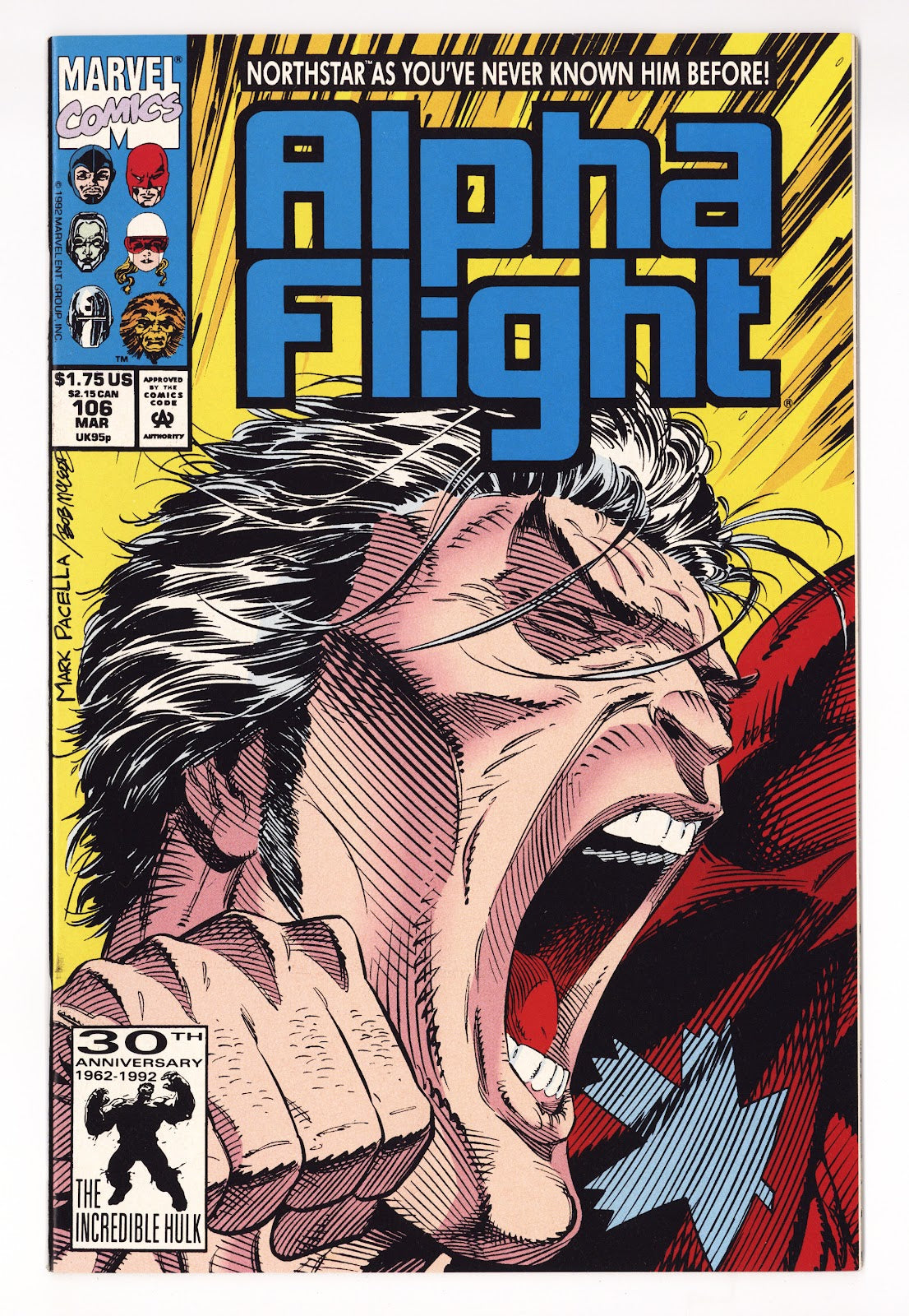 Alpha Flight Vol 1 106 High Grade (1992) 2nd Print 