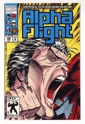 Alpha Flight Vol 1 106 High Grade (1992) 2nd Print