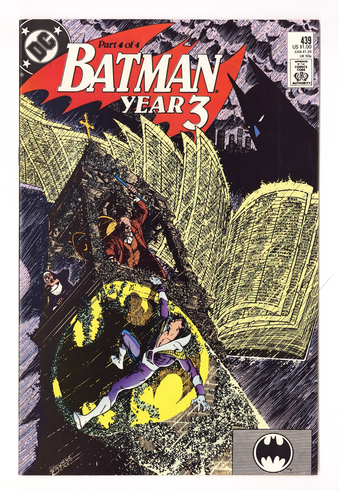 Batman Vol 1 439  Mid Grade   (1989)   Direct  