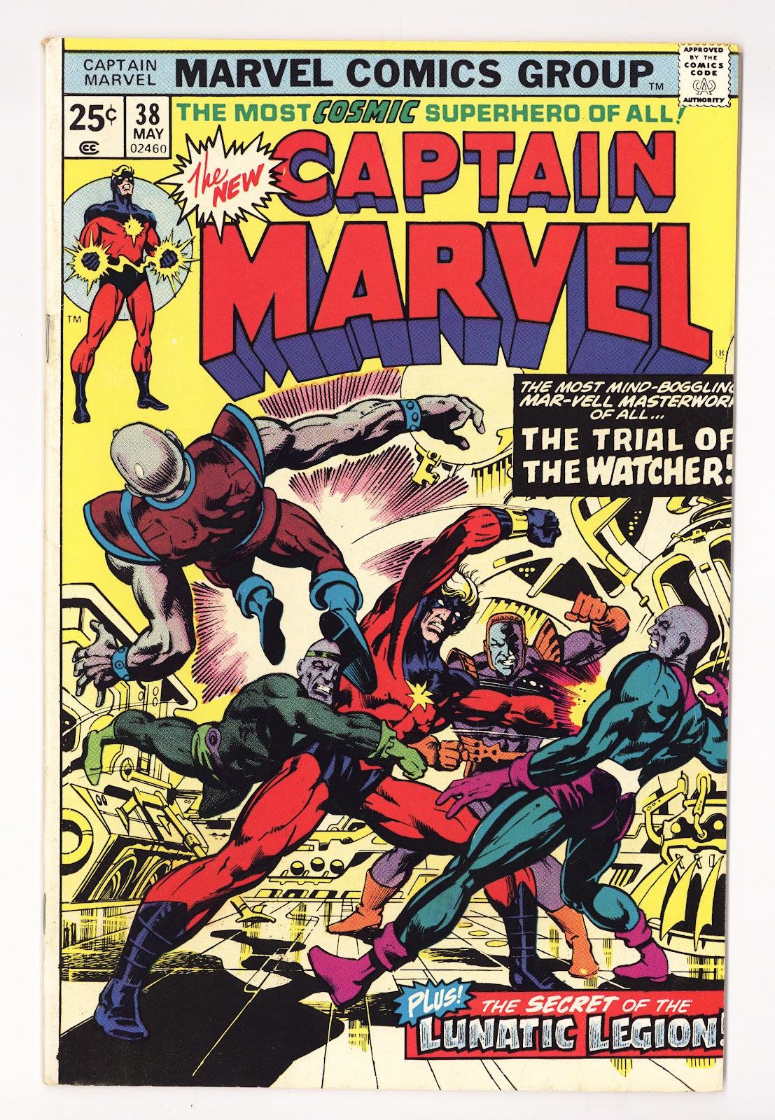 Captain Marvel Vol 1 38 Mid Grade (1975) 