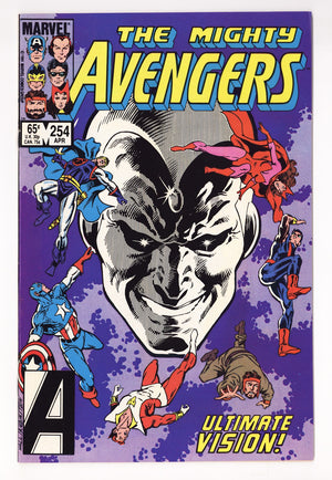 The Avengers Vol 1 254 High Grade (1985)