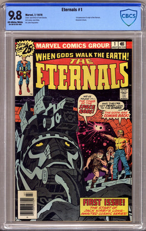 The Eternals Vol 1 1 CBCS 9.8 (NM/M) (1976)