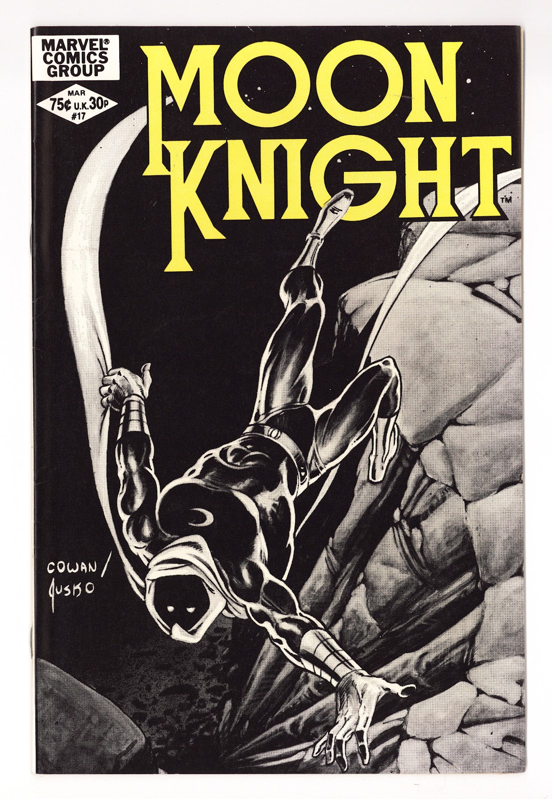 Moon Knight Vol 1 17 Mid Grade (1982) 