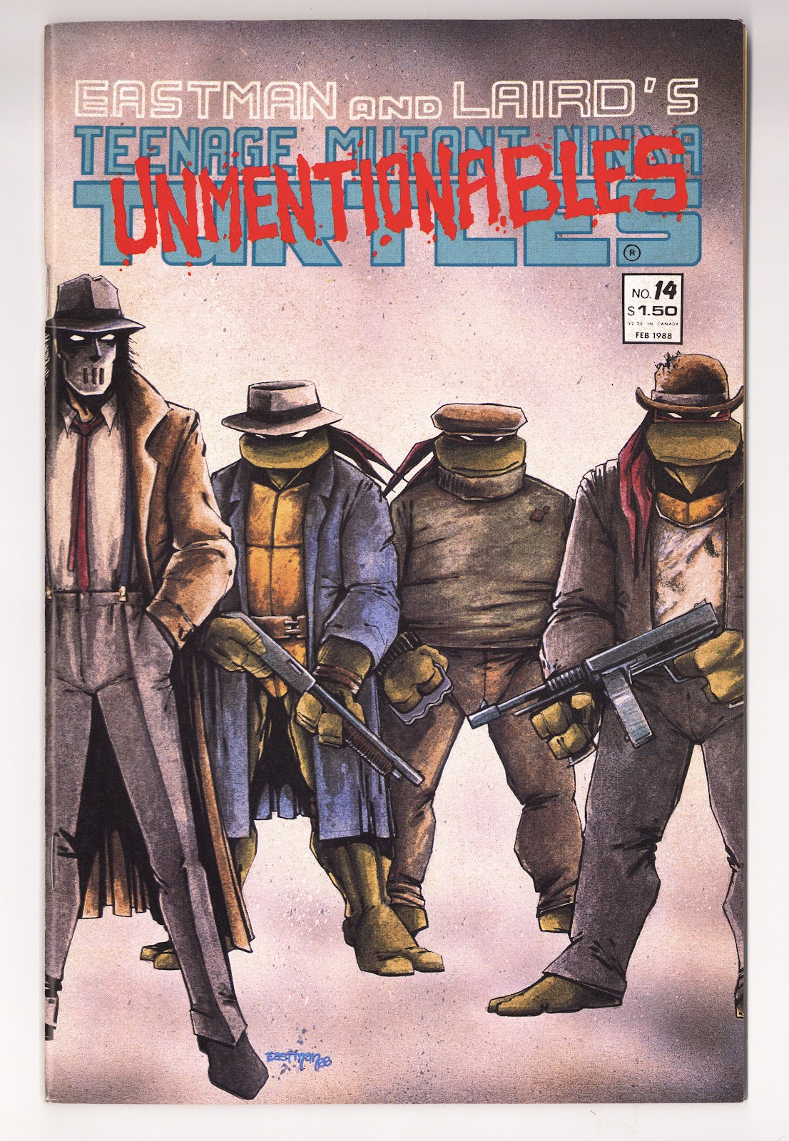 Teenage Mutant Ninja Turtles Vol 1 14  VF- (7.5)   ()     