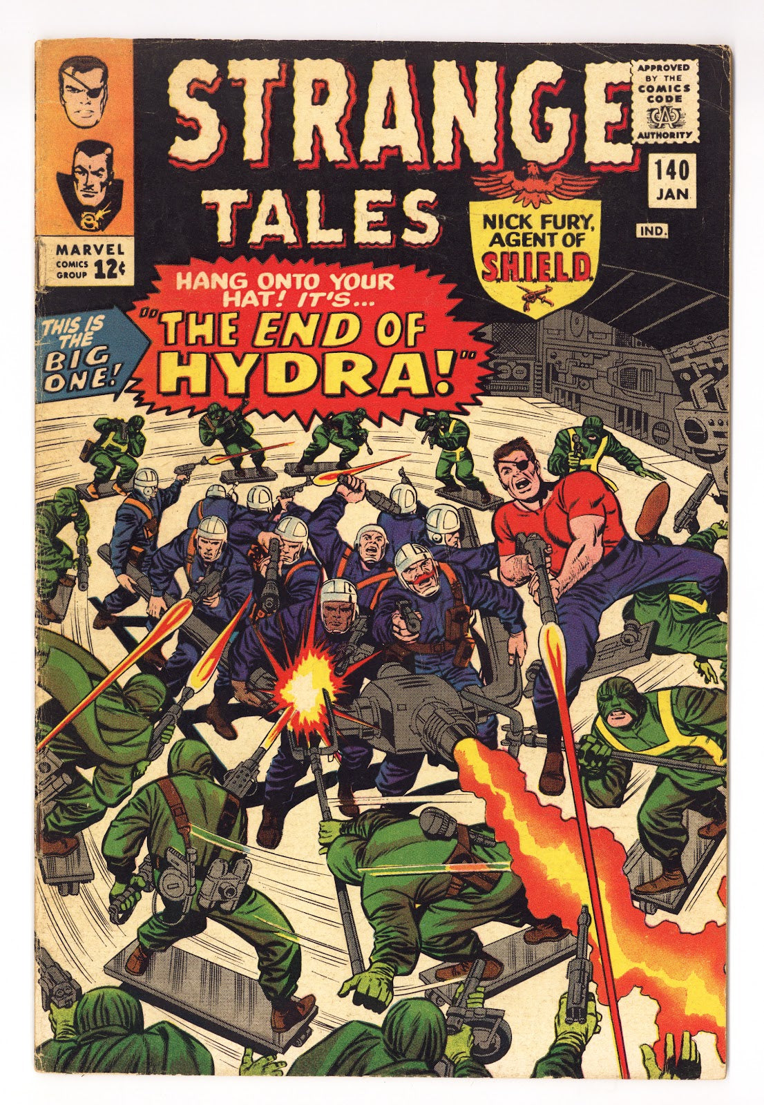 Strange Tales Vol 1 140  VG/FN (5.0)   (1966)     