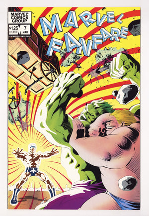 Marvel Fanfare Vol 1 7 High Grade (1983)