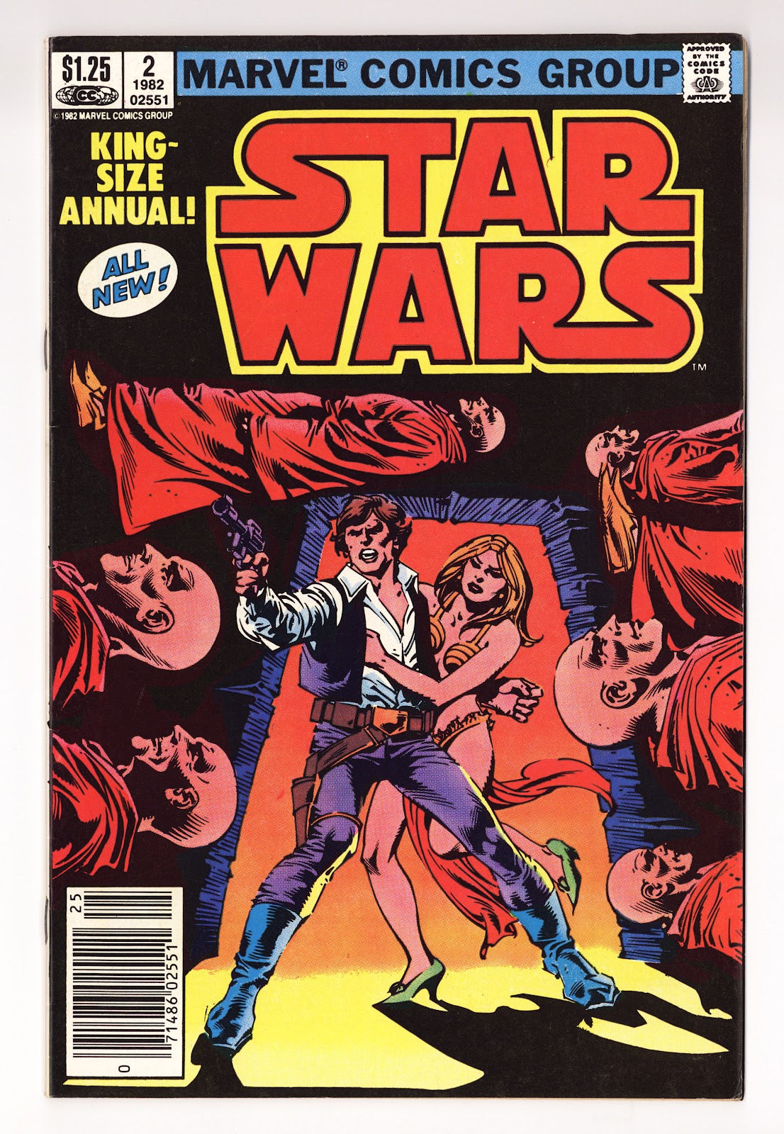 Star Wars Annual Vol 1 2  FN+ (6.5)   (1982)   Canadian  