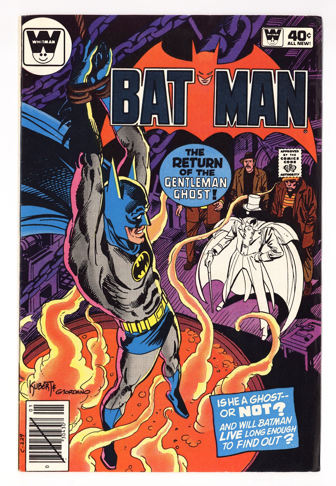 Batman Vol 1 319 Mid Grade (1980) Whitman Variant 
