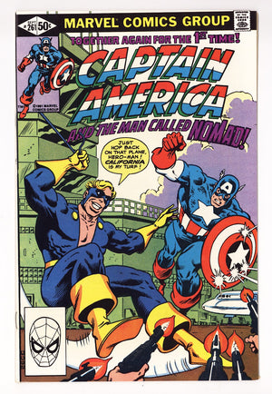 Captain America Vol 1 261  High Grade   (1981)