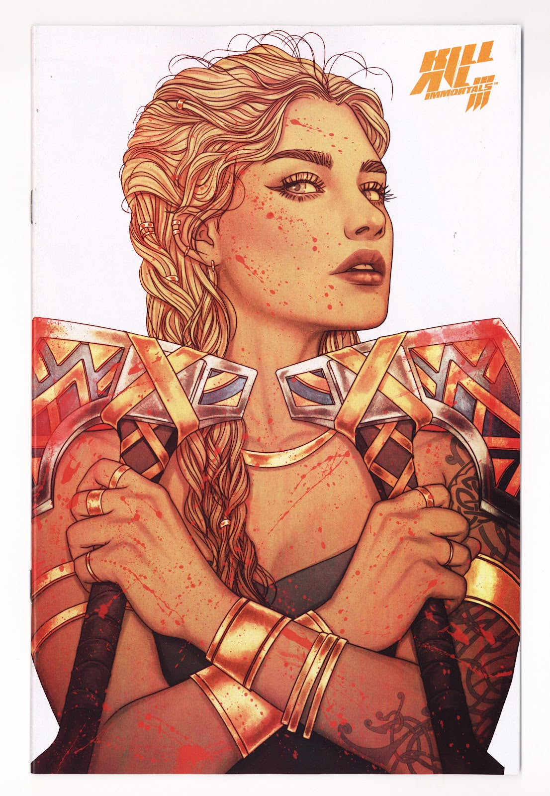 Kill All Immortals III #1 NM- (9.2) (2026) Frison Virgin Incentive Variant