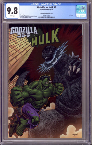 Godzilla vs. Hulk 1 CGC 9.8 (NM/M) (2025) McGuiness Foil Variant