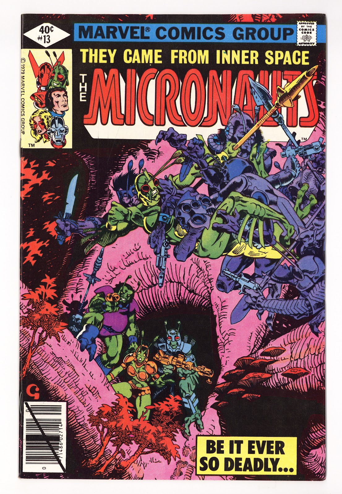 Micronauts Vol 1 13  High Grade   (1980)     