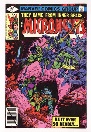 Micronauts Vol 1 13  High Grade   (1980)