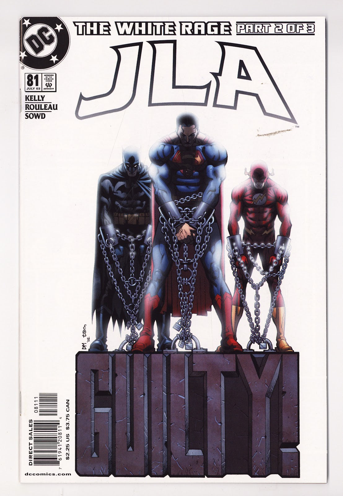 JLA 81 High Grade (2003) Direct Sales 