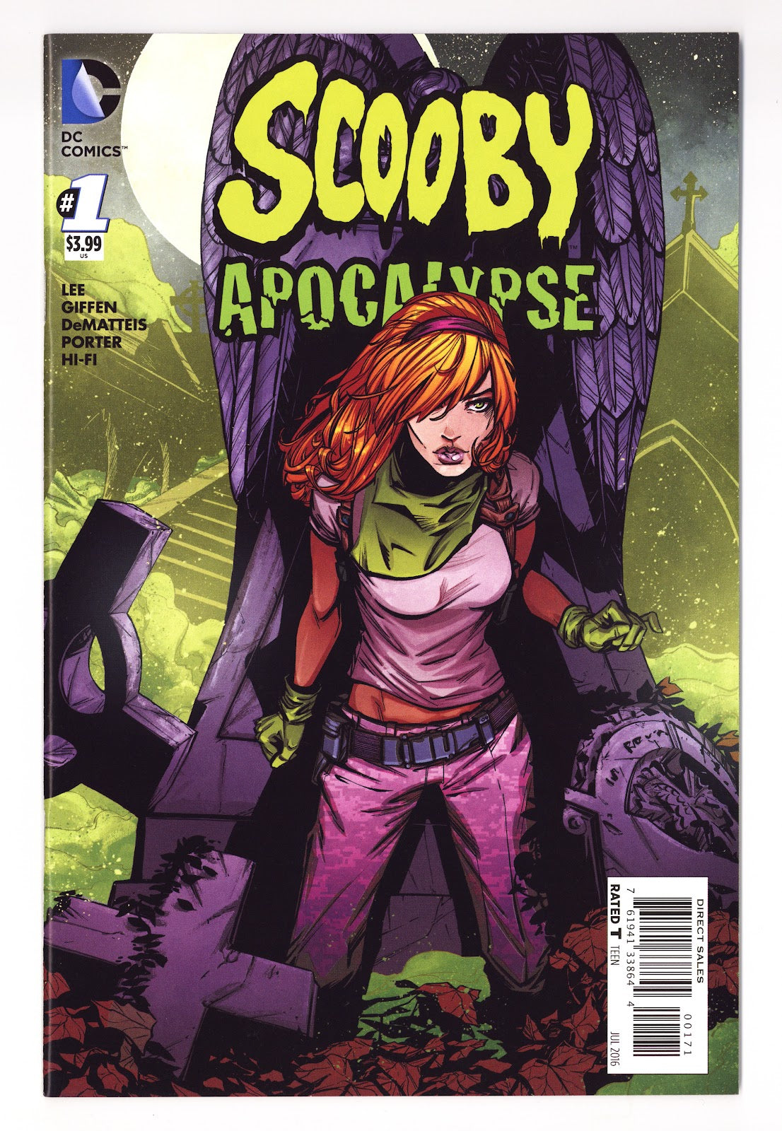 Scooby Apocalypse   1  High Grade   (2016) Adams   Variant  