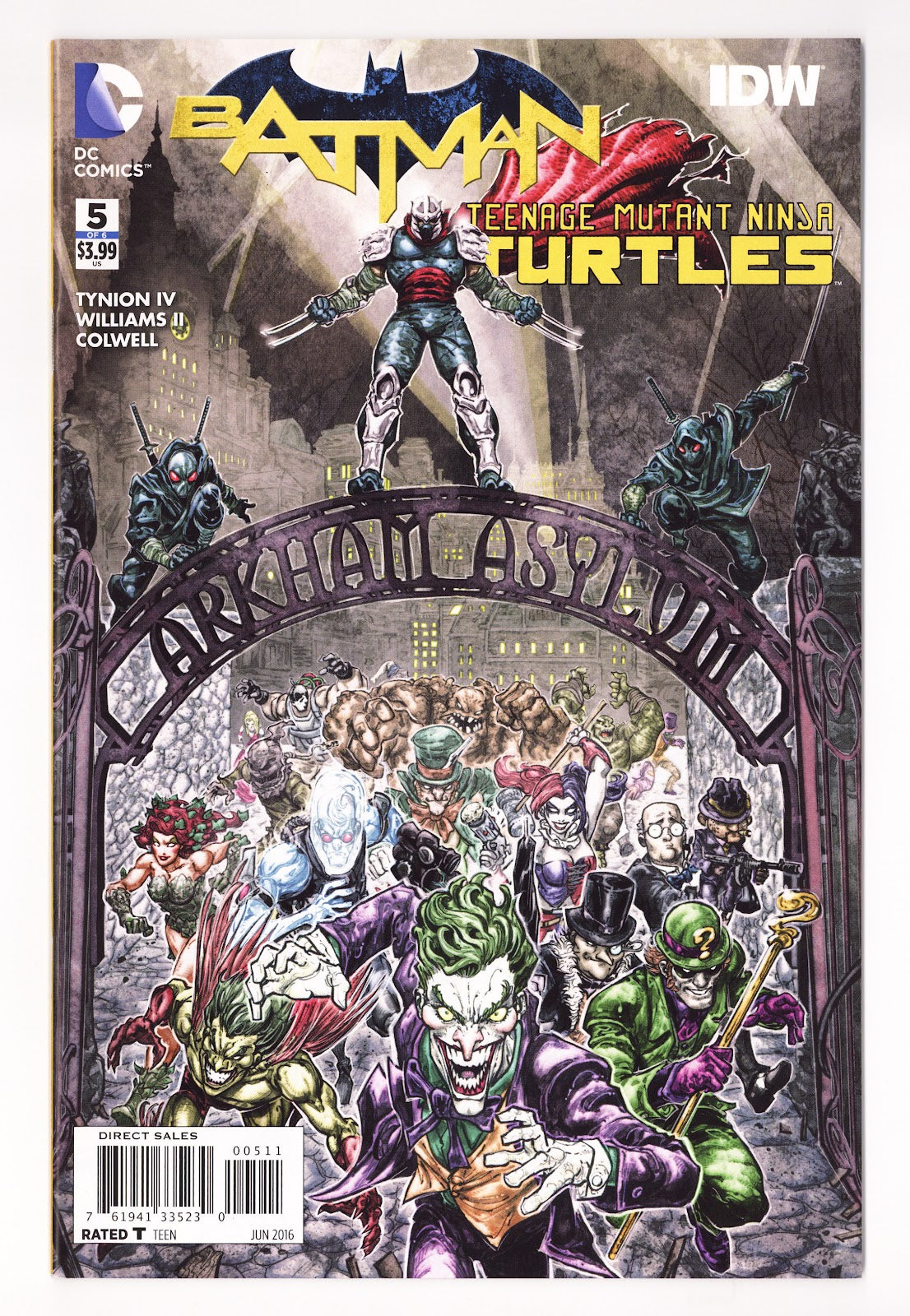 Batman / Teenage Mutant Ninja Turtles   5  High Grade   (2016)     