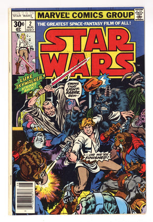Star Wars Vol 1 2 FN (6.0) (1977) 30¢