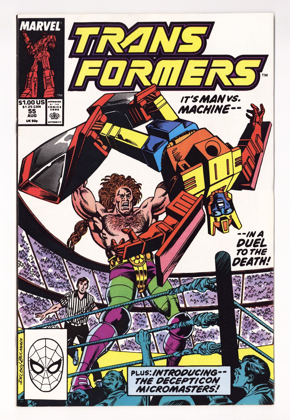 The Transformers Vol 1 55  FN (6.0)   (1989)     