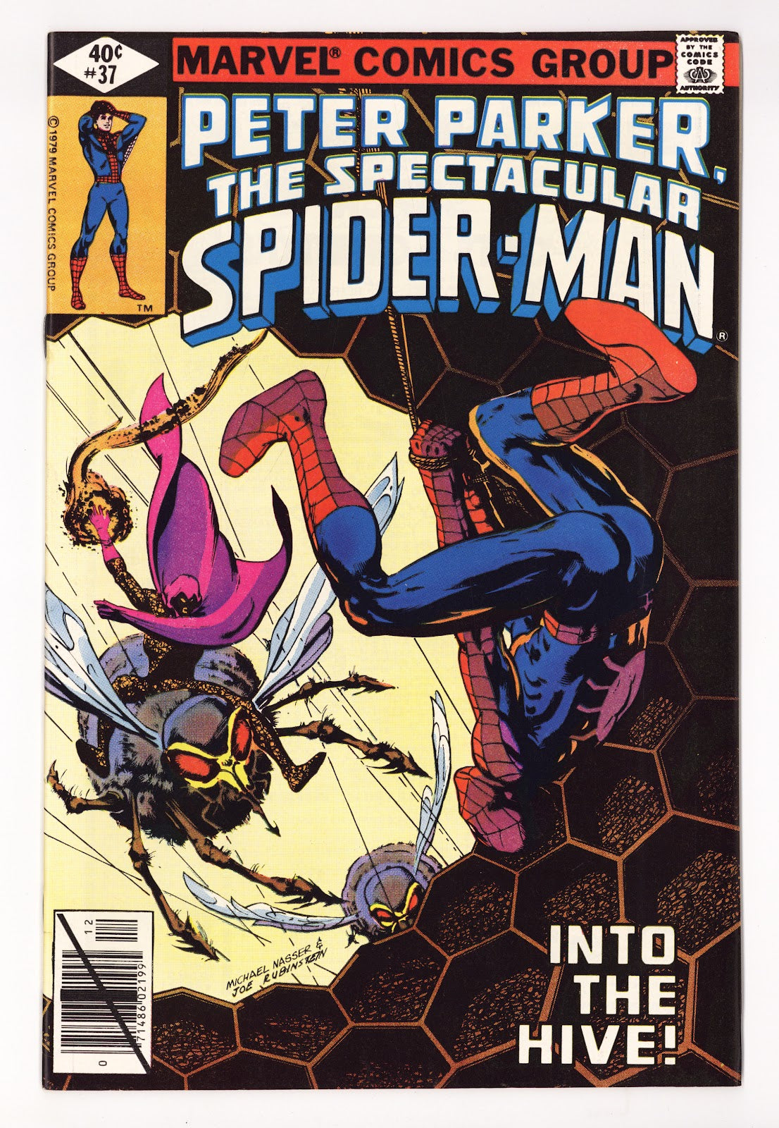 The Spectacular Spider-Man Vol 1 37  High Grade   (1979)     