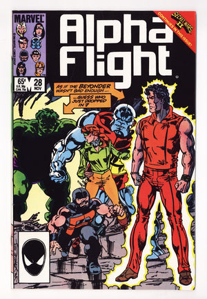 Alpha Flight Vol 1 28 High Grade (1985) Direct