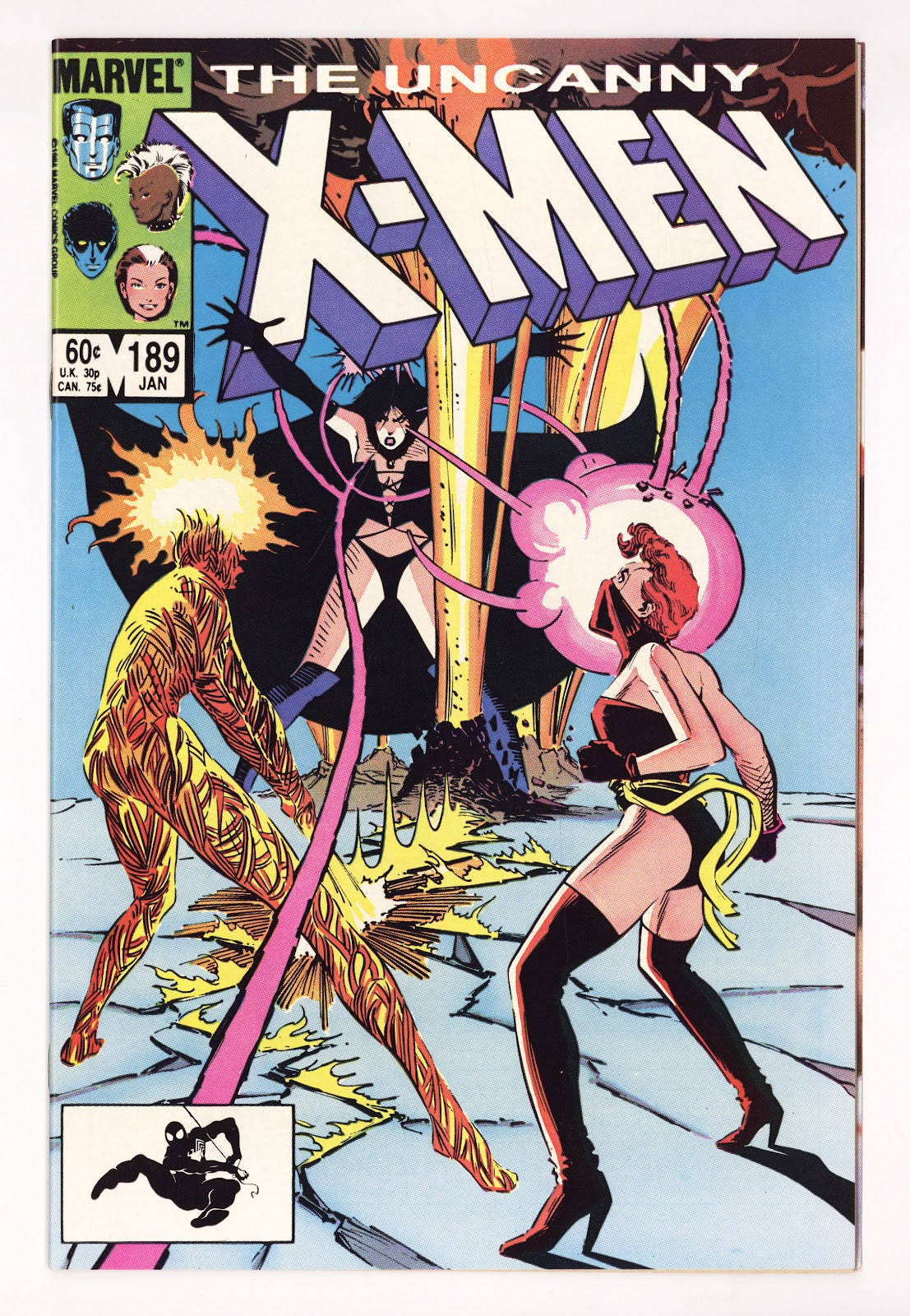 The Uncanny X-Men Vol 1 189 High Grade (1985) Direct 
