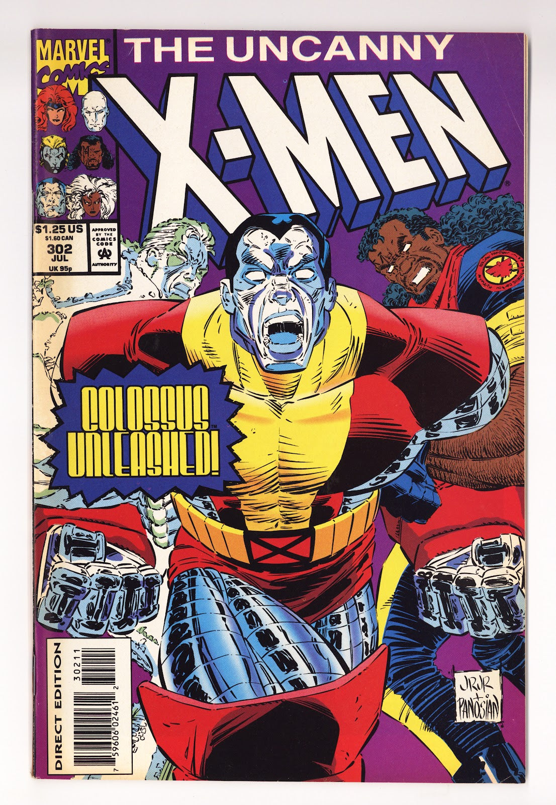 The Uncanny X-Men Vol 1 302  Mid Grade   (1993)     