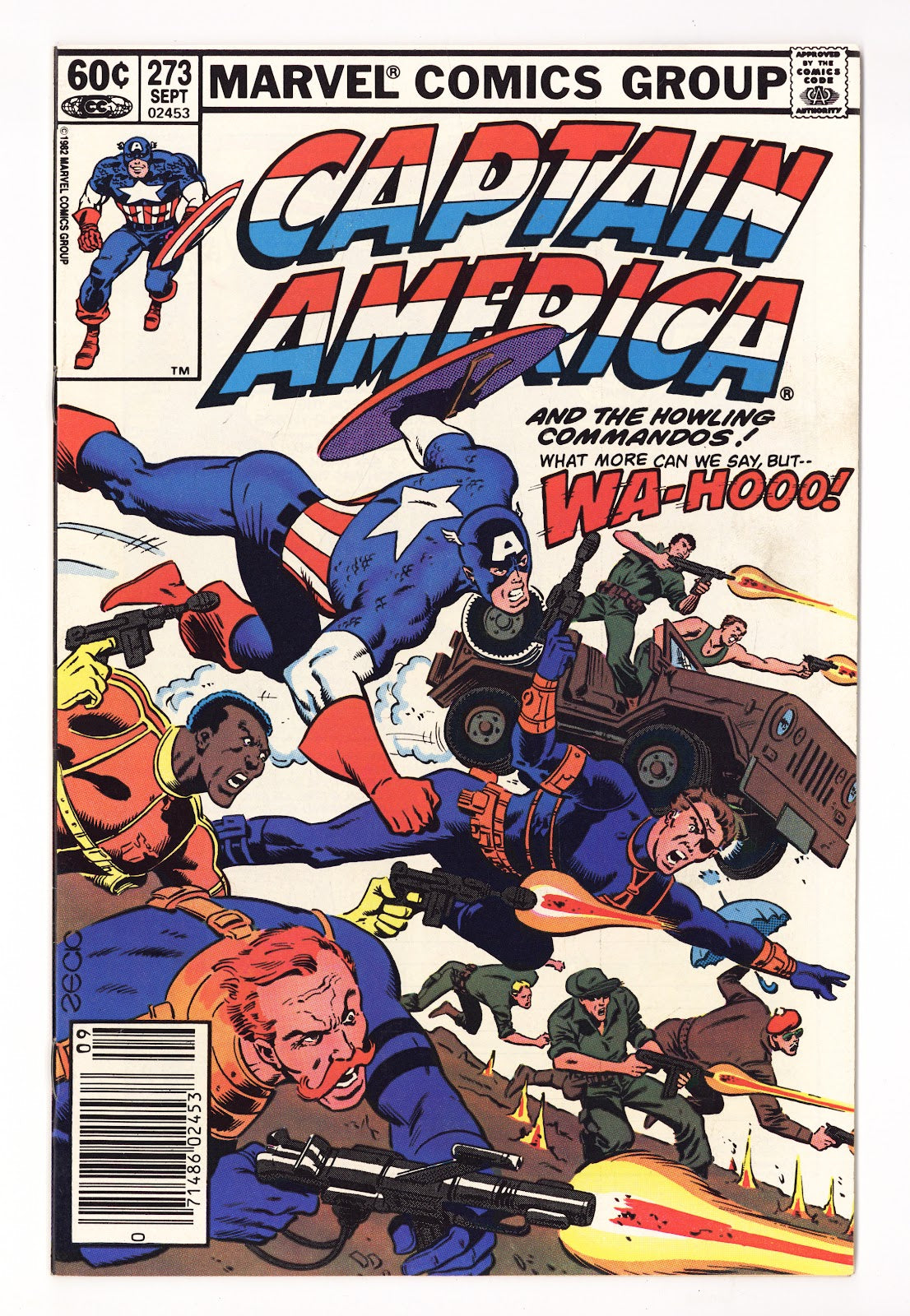 Captain America Vol 1 273 High Grade (1982) Newsstand 