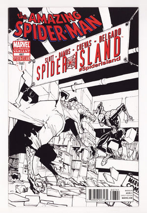 The Amazing Spider-Man Vol 2 667  VF+ (8.5)   (2011) Ramos B&W  2nd Print