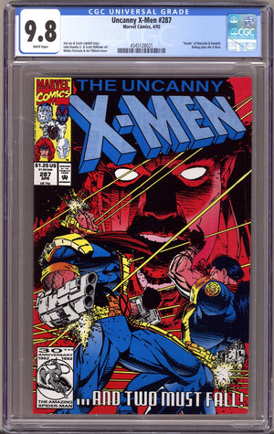The Uncanny X-Men Vol 1 287 CGC 9.8 (NM/M)   (1992)